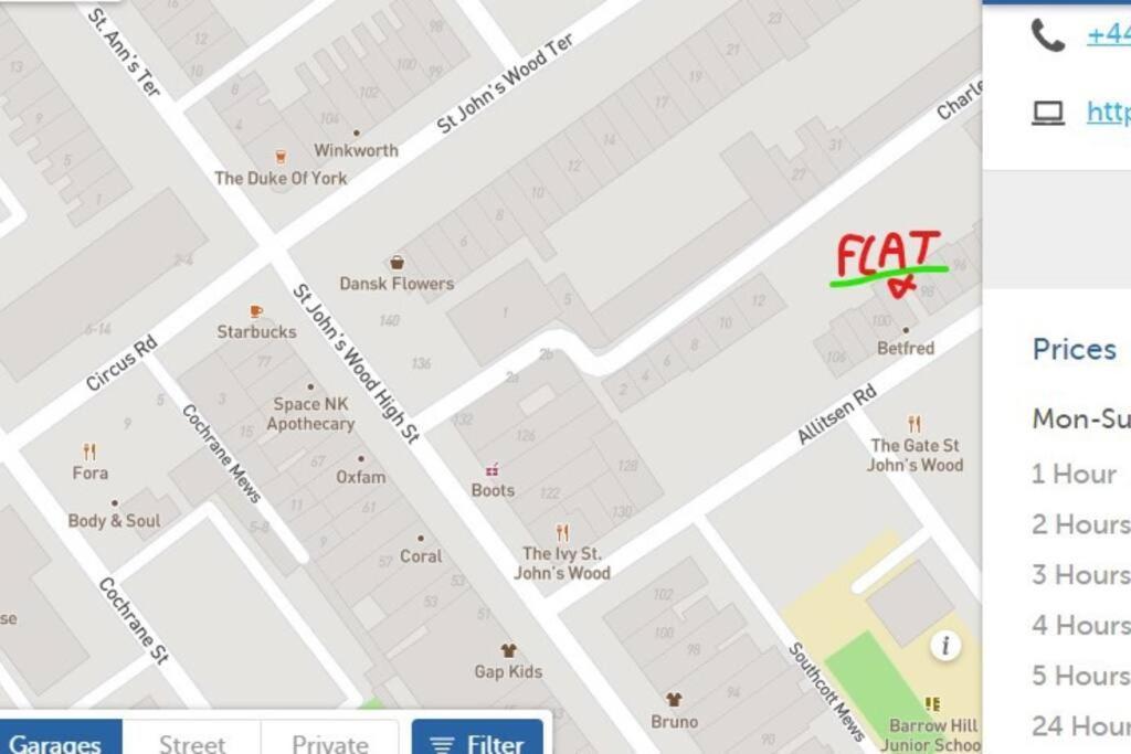 Studio Flat In The Heart Of St. Johns Wood Londra Esterno foto